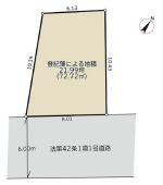 市川市押切　売地　南東公道につき陽当り良好！