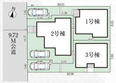 市川市曽谷３丁目　新築戸建　小学校４分！