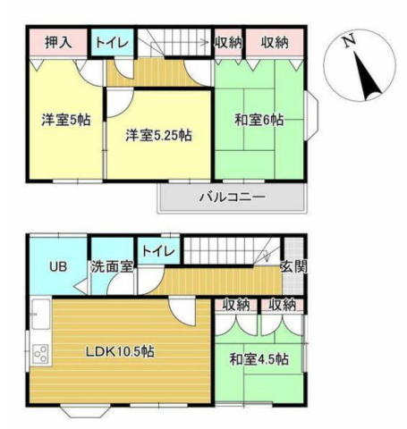 松戸市馬橋 中古戸建 全室南向き4LDK!