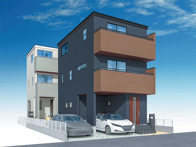 市川市幸2丁目 新築戸建 住宅性能評価付、省エネBELS