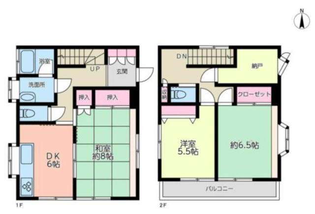 市川市北国分3丁目 中古戸建 屋根裏部屋付き3SLDK
